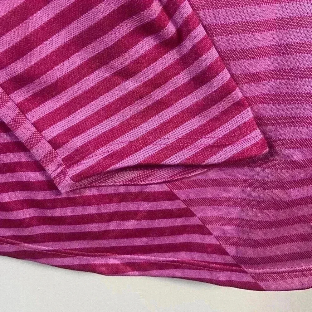 Nike Dri-Fit Pink Running 1/4 Zip‎ Pullover Girls Size XL Fuchsia Athletic Run